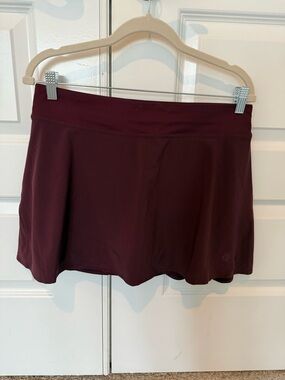 lululemon athletica Deep Plum Athletic Skirt with Back Pocket